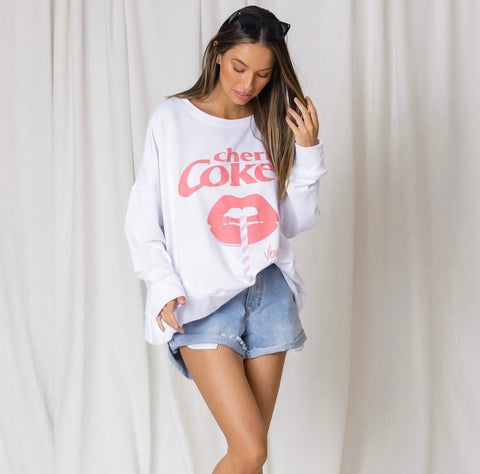 Cherry Coke long sleeve tee