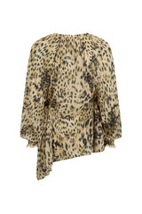 Snow Leopard blouse