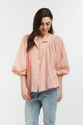 Italian Star Sybil blouse, peach