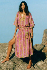 Goldie gown, desert rose