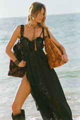 Lux Lisbon palace strappy, onyx
