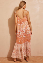 Isola strappy dress, Sunfade