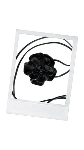 Leather flower belt