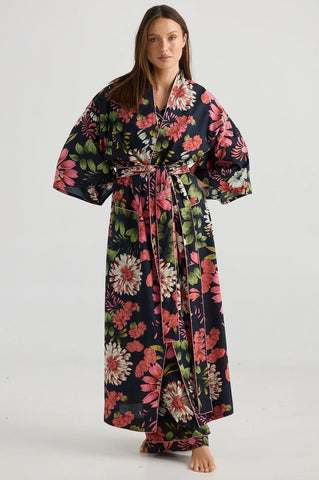 Salutation wildflower robe