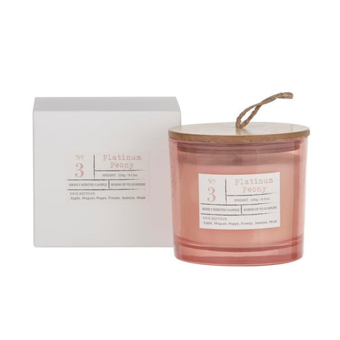 Peony candle