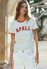 Roomie Shrunken Sports tee - sand