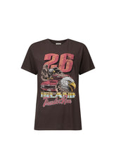 Island Thunder tee, charcoal