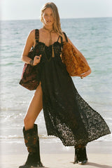 Lux Lisbon palace strappy, onyx