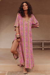 Goldie gown, desert rose