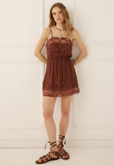 Mila Lace mini dress