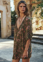 Swan Lake Tunic dress - Sage