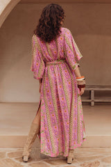 Goldie gown, desert rose
