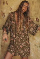Swan Lake Tunic dress - Sage