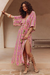 Goldie gown, desert rose