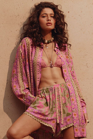 Goldie shirt, desert rose