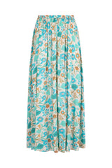 Goldie maxi skirt, Lagoon