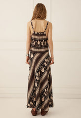 Petalwood maxi skirt