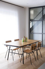 gus school dining table